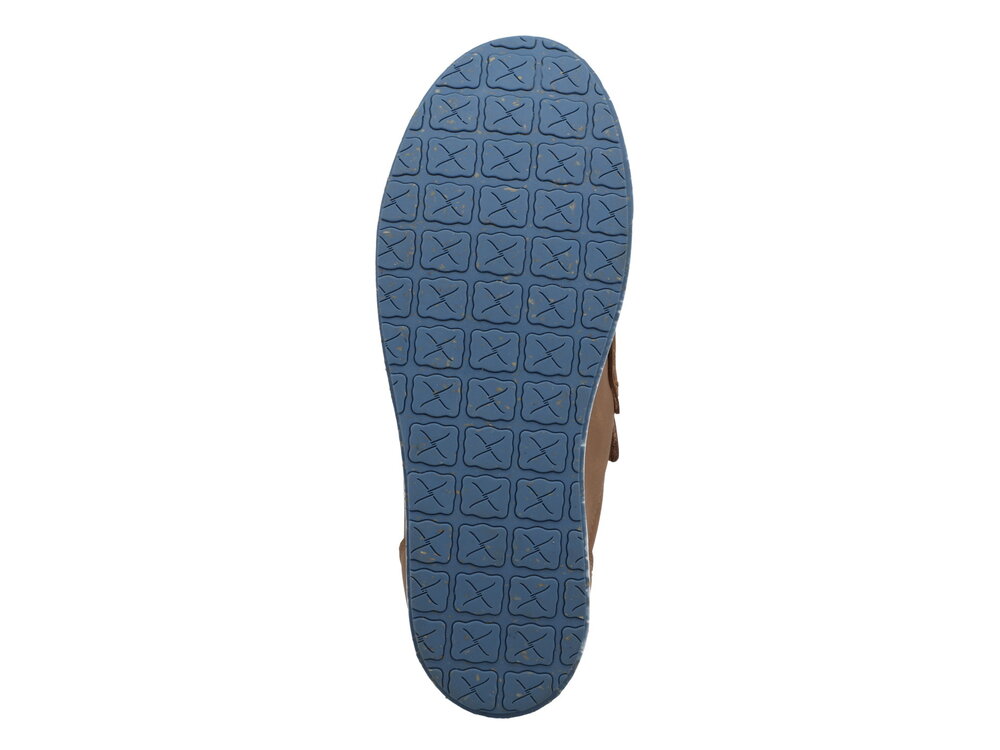 Twisted X WCA0083- Slip On Kicks- Coconut Blue Checkered-
