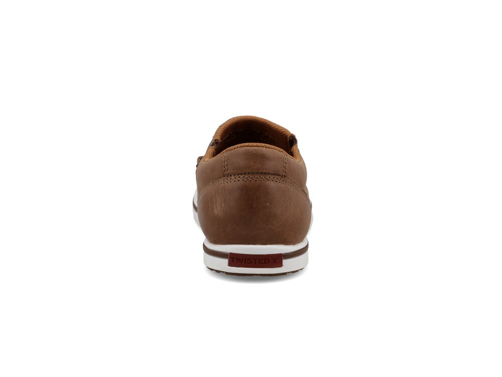 Twisted X WCA0086- Slip On Kicks- Brown Leather-