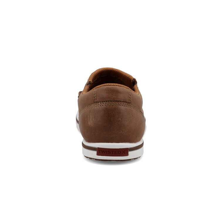 Twisted X WCA0086- Slip On Kicks- Brown Leather-