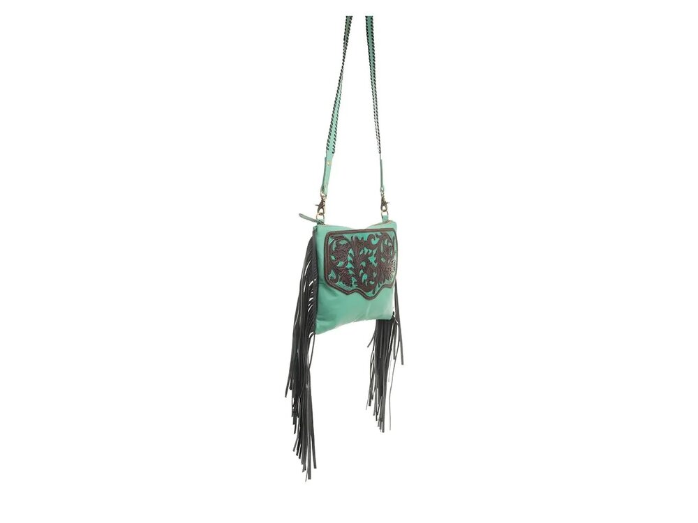 Myra Bags Millstone Fringed Bag- S-9601