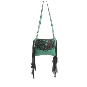 Myra Bags Millstone Fringed Bag- S-9601