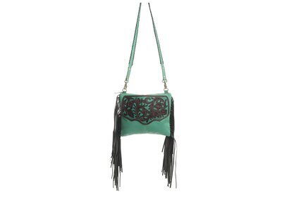 Myra Bags Millstone Fringed Bag- S-9601