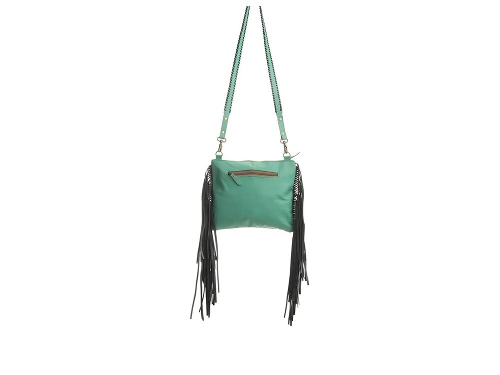 Myra Bags Millstone Fringed Bag- S-9601