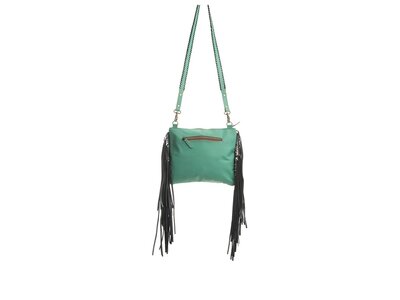 Myra Bags Millstone Fringed Bag- S-9601