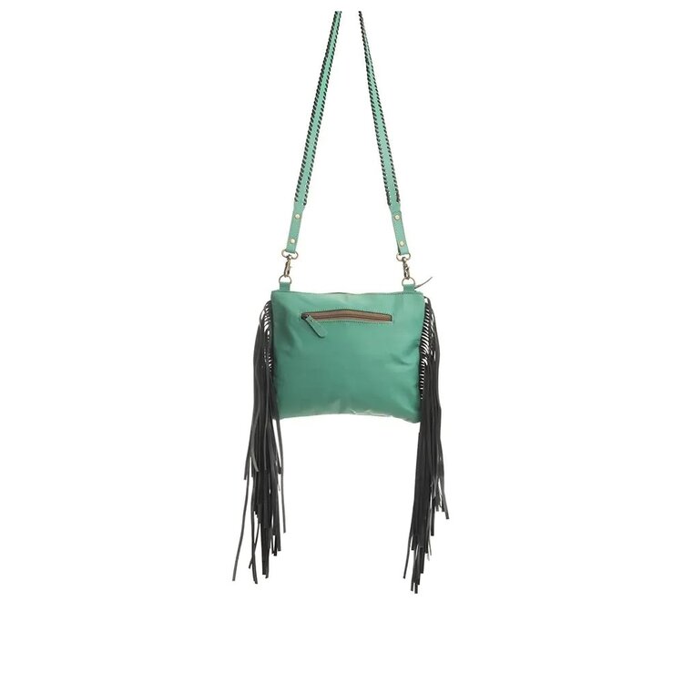 Myra Bags Millstone Fringed Bag- S-9601