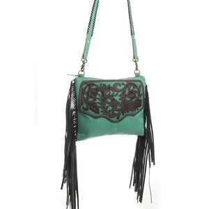 Myra Bags Millstone Fringed Bag- S-9601