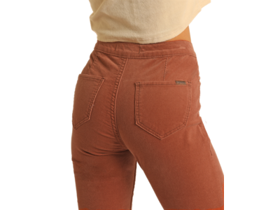 Rock and Roll Denim Corduroy Flare- BW6PD02239 - Rust