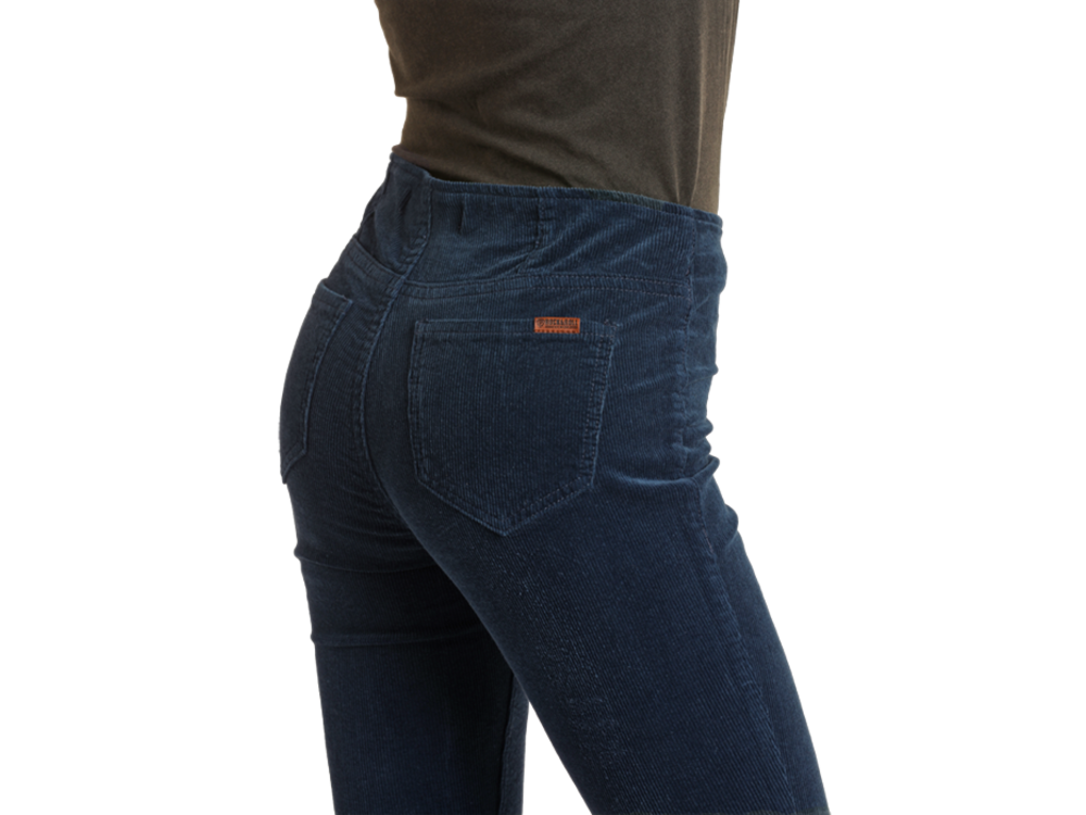 Rock and Roll Denim Corduroy Flare- Navy - RRWD6PR0G7