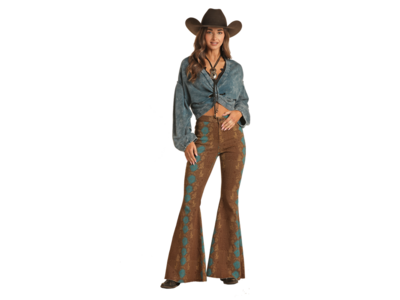 Rock and Roll Denim Snakeskin Bell- RRWD7PRZR4