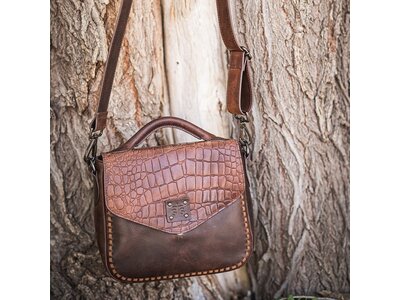 STS Ranchwear Catalina Croc Dakota Crossbody - STS33969