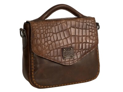 STS Ranchwear Catalina Croc Dakota Crossbody - STS33969