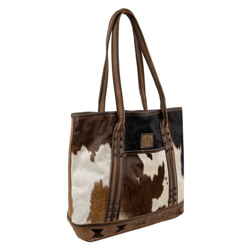 STS Ranchwear Roswell Cowhide Tote- STS32210