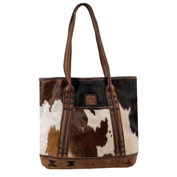 STS Ranchwear Roswell Cowhide Tote- STS32210