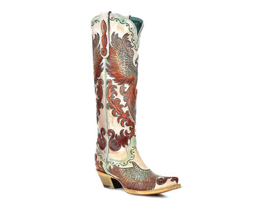 Corral Special Edition- Hand- Painted Phoenix- A4516-