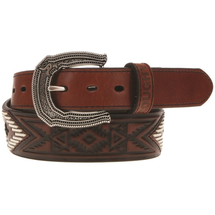 Hooey Choctaw Embossed Belt- RMBLT014