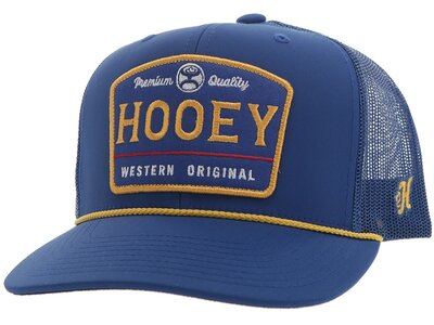 Hooey Trip- Trucker Hat- Blue/Yellow- 2408T-BL