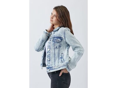Risen Vintage Washed Denim Jacket- RDJ1110- Acid Wash