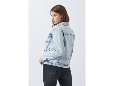 Risen Vintage Washed Denim Jacket- RDJ1110- Acid Wash