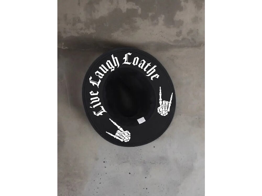 Wickedly Divine Live, Laugh, Loathe Wide Brim Hat