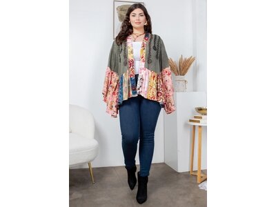 Young Threads Western Vibes- Kimono Shrug