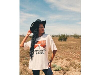 wild as heck The Priscilla - Austrailian Wool Western Hat- Black