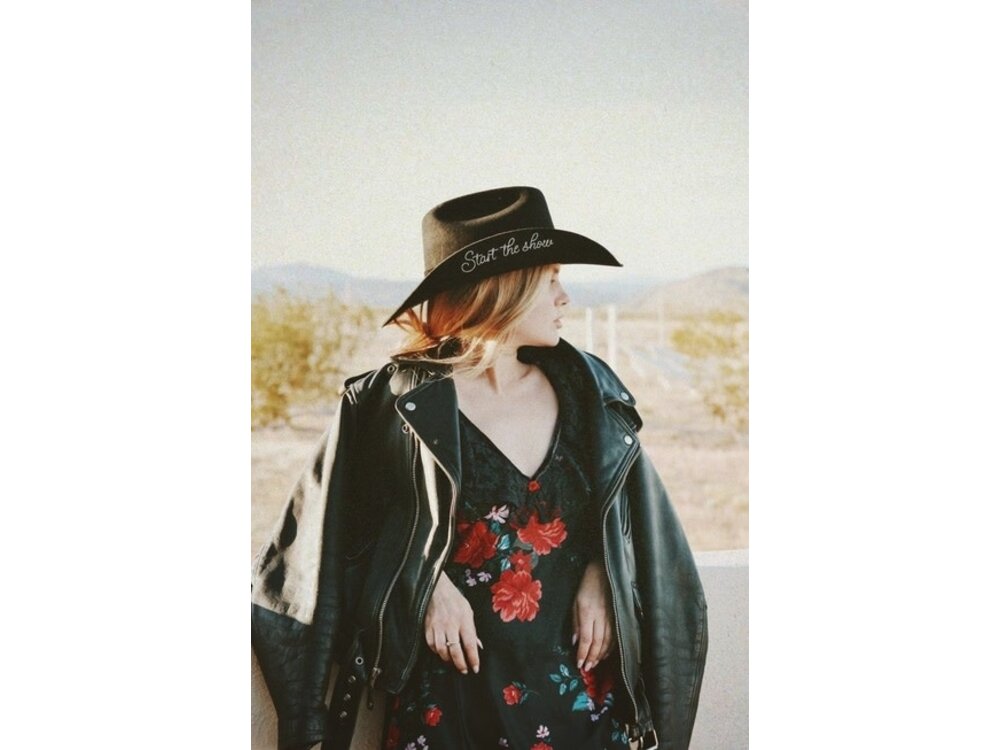 wild as heck Start The Show - Austrailian Wool Western  Hat