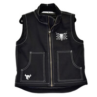 Infant/Toddler- Live Free Woodsman Tech Vest- Black