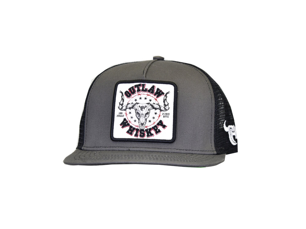 Cowboy Hardware Outlaw Whiskey - Grey Hat - 101479