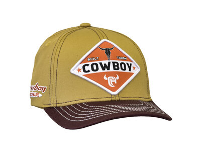 Cowboy Hardware Youth Cap- Cowboy Tough- Camel