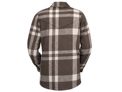 Outback Trading C'Anne Flannel Shacket - Brown