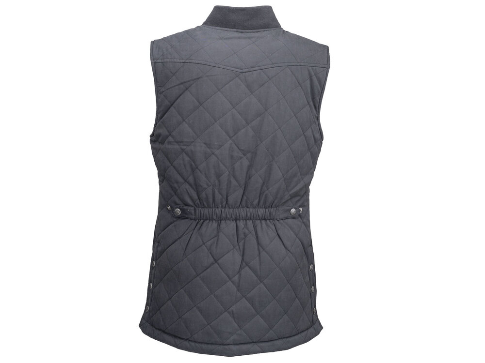 Outback Trading Jen Vest- Canyonland- Black/Grey-
