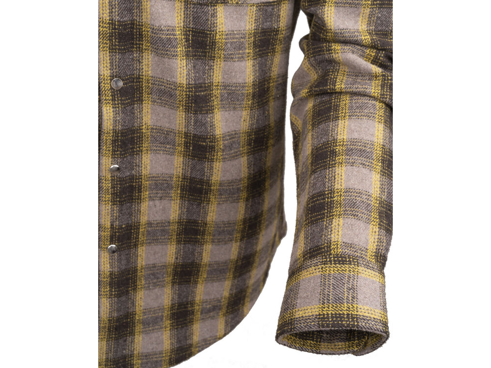 Outback Trading Greyson Flannel Shirt- Brown