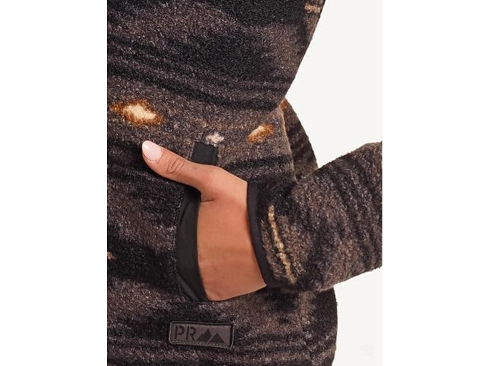 Powder River Outfitters Aztec Berber Jacket- Black- DW92C04071