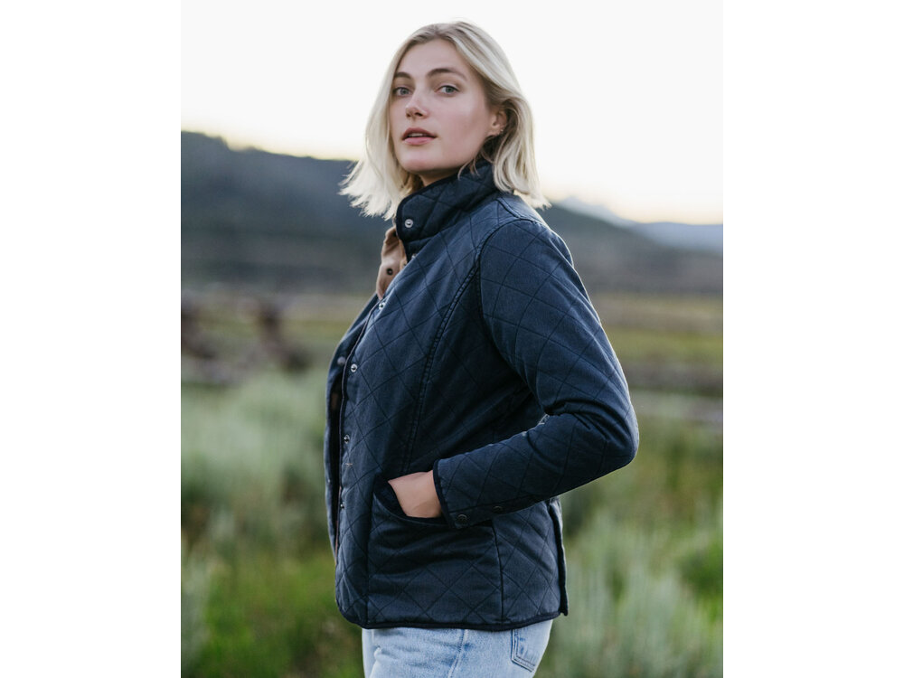 Outback Trading Canyonland Barn Jacket- Navy- 29860-