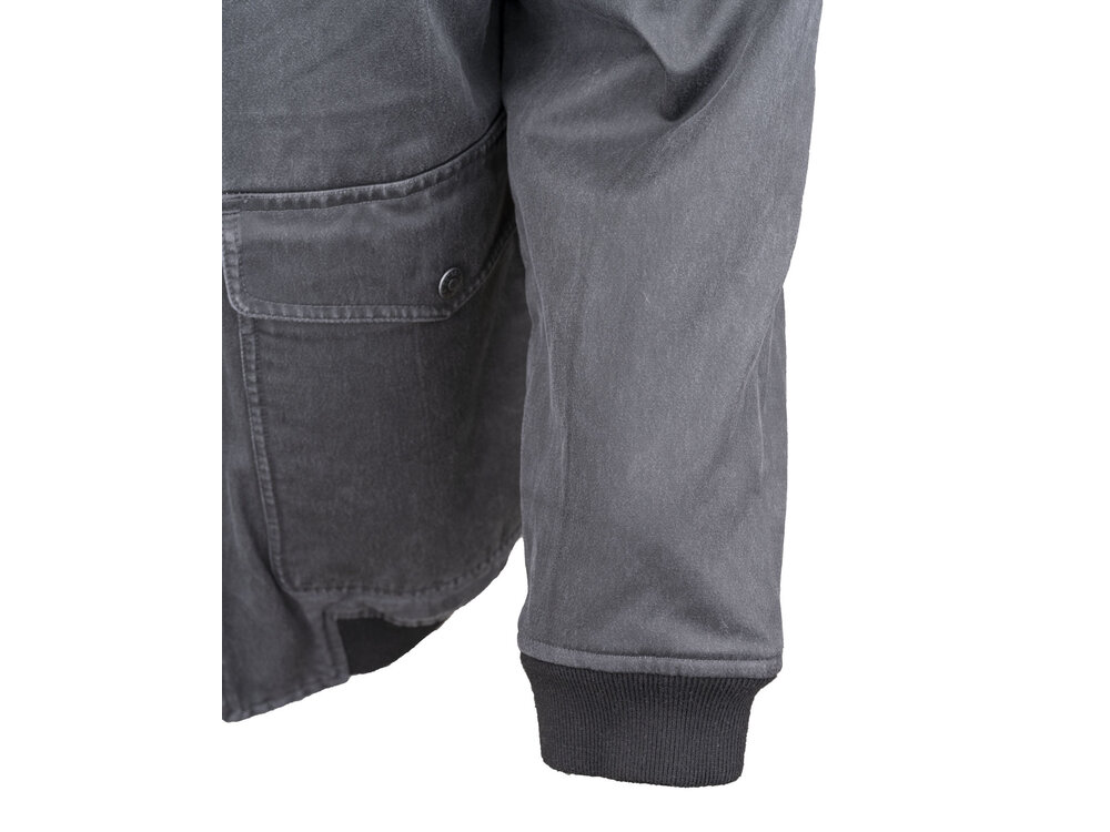 Outback Trading Ezra Aviator Jacket- Iron- 29872-