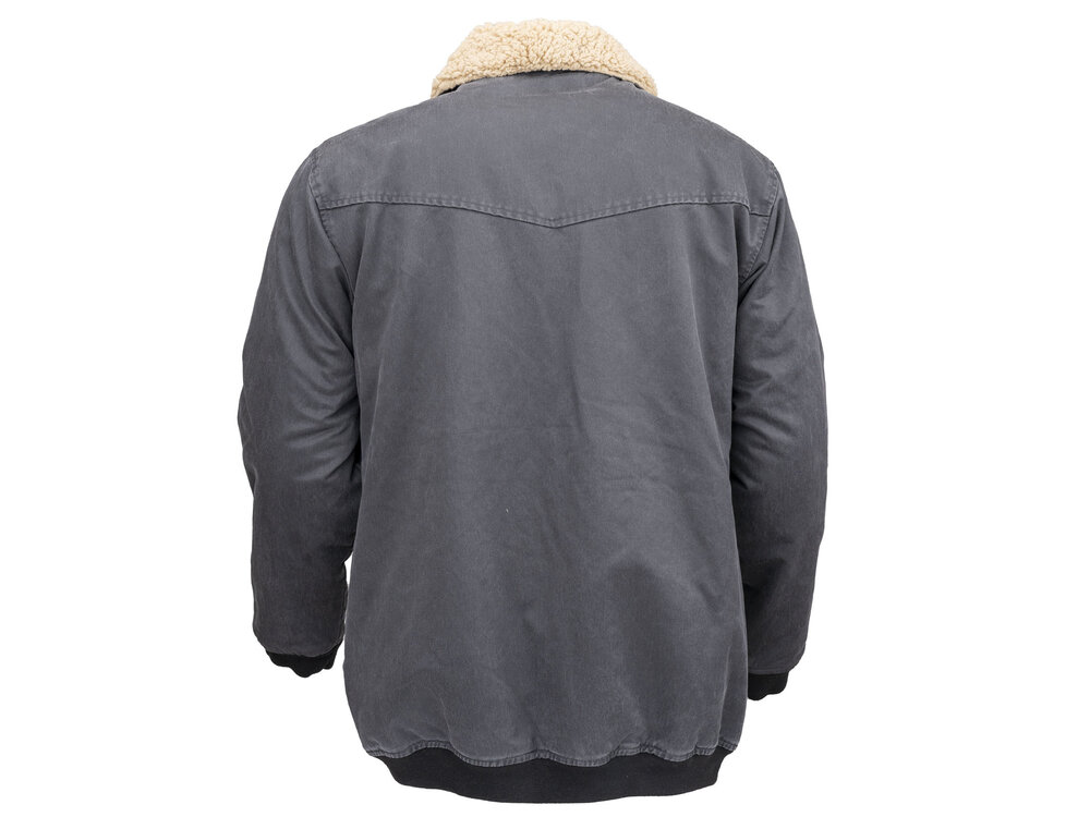 Outback Trading Ezra Aviator Jacket- Iron- 29872-