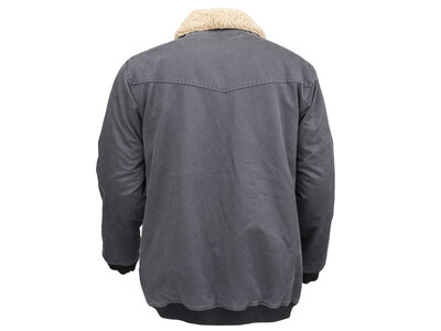 Outback Trading Ezra Aviator Jacket- Iron- 29872-