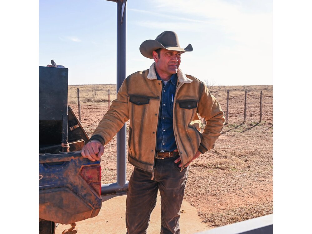 STS Ranchwear Josey Wales Genuine Suede Jacket- STS6533