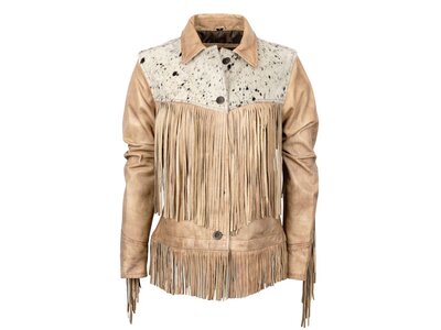 STS Ranchwear The Frontier Palomino Leather Jacket- STS6080