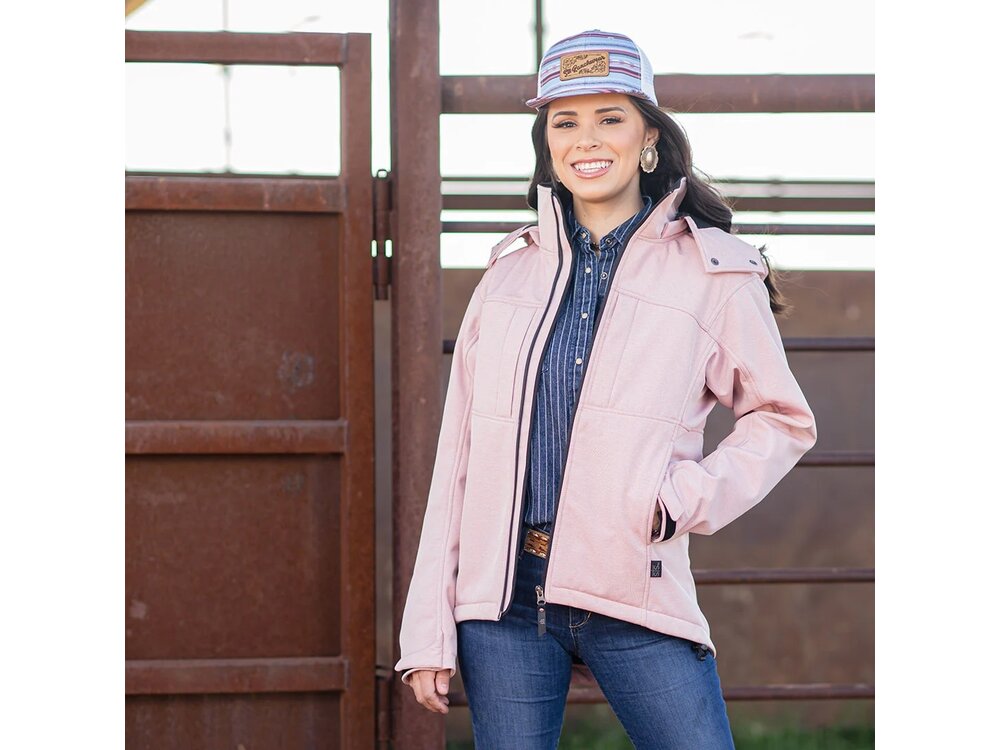 STS Ranchwear Weston Softshell Jacket- Blush- STS9123
