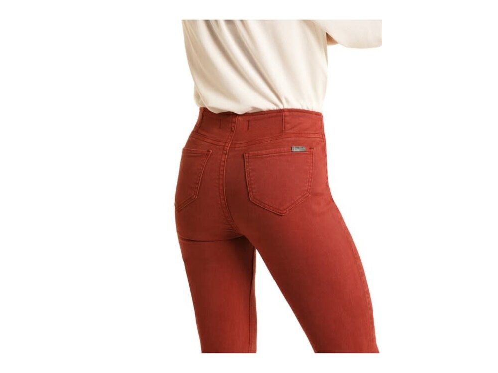 Rock and Roll Denim Rust Pull On Flare- WPH8174-