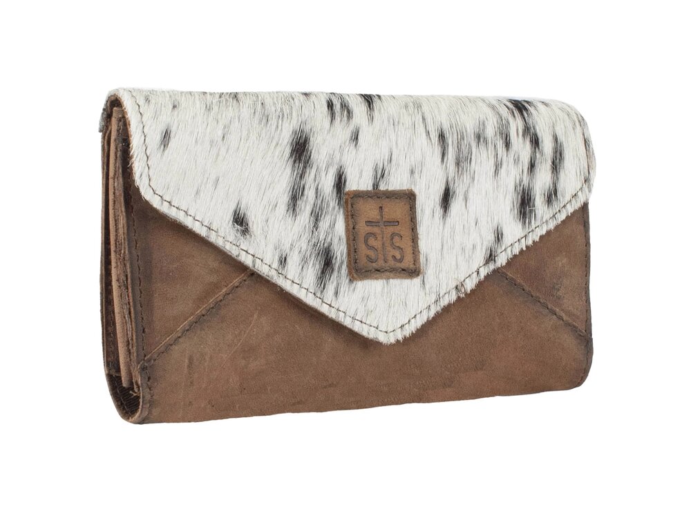 STS Ranchwear Cowhide Style Wallet-