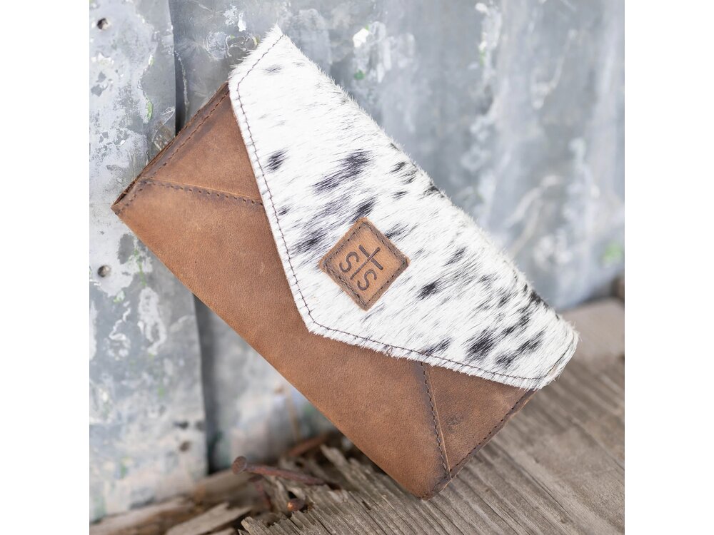 STS Ranchwear Cowhide Style Wallet-