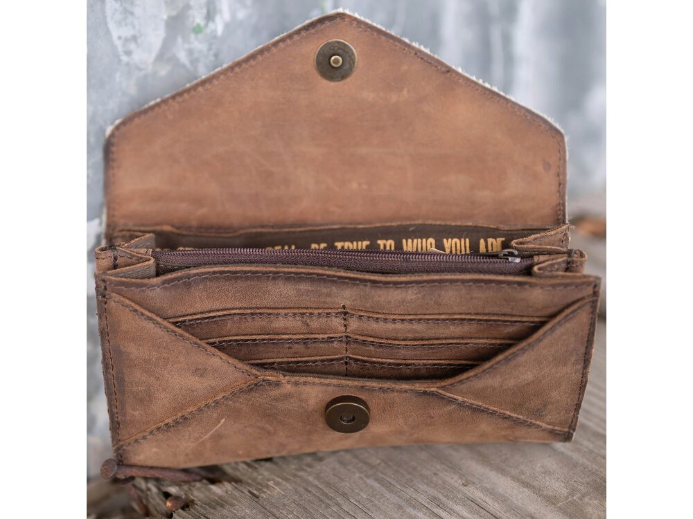 STS Ranchwear Cowhide Style Wallet-