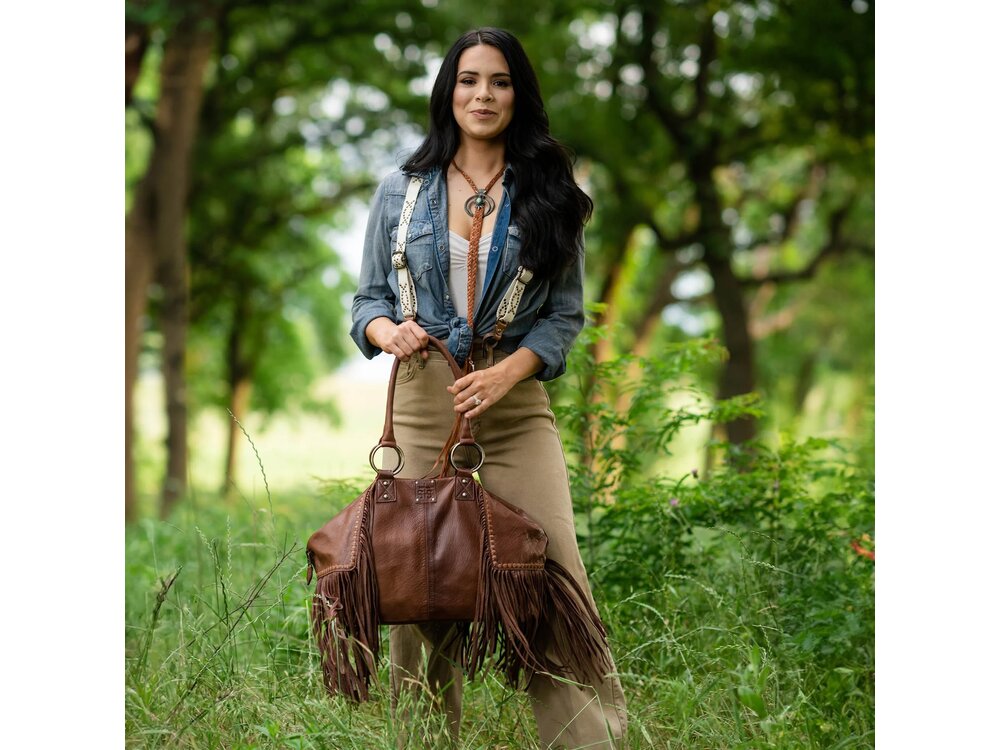 STS Ranchwear Indie Carmen Purse- Walnut