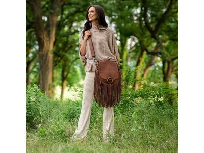 STS Ranchwear Indie Saddle Bag- Walnut