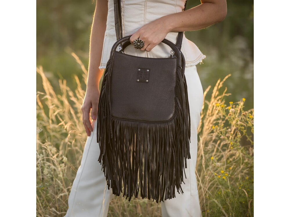 STS Ranchwear Indie Sugar Satchel- Black