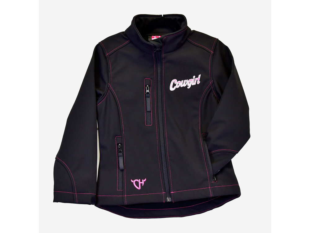Cowgirl Hardware Youth- Cowgirl Tech Jacket- Black