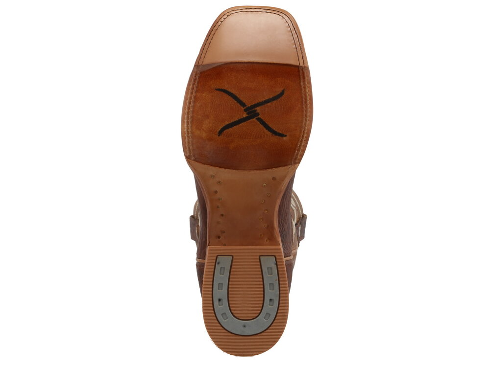 Twisted X Rancher- MRAL024- 12in- Nutmeg/Peanut-