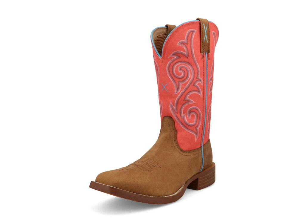 Twisted X Tech- X- WXTR012- Distressed Salmon-